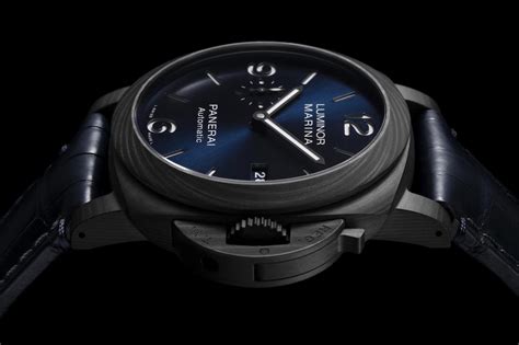 panerai 1664|Panerai Luminor Marina Carbotech Blu Notte 44mm PAM 01664.